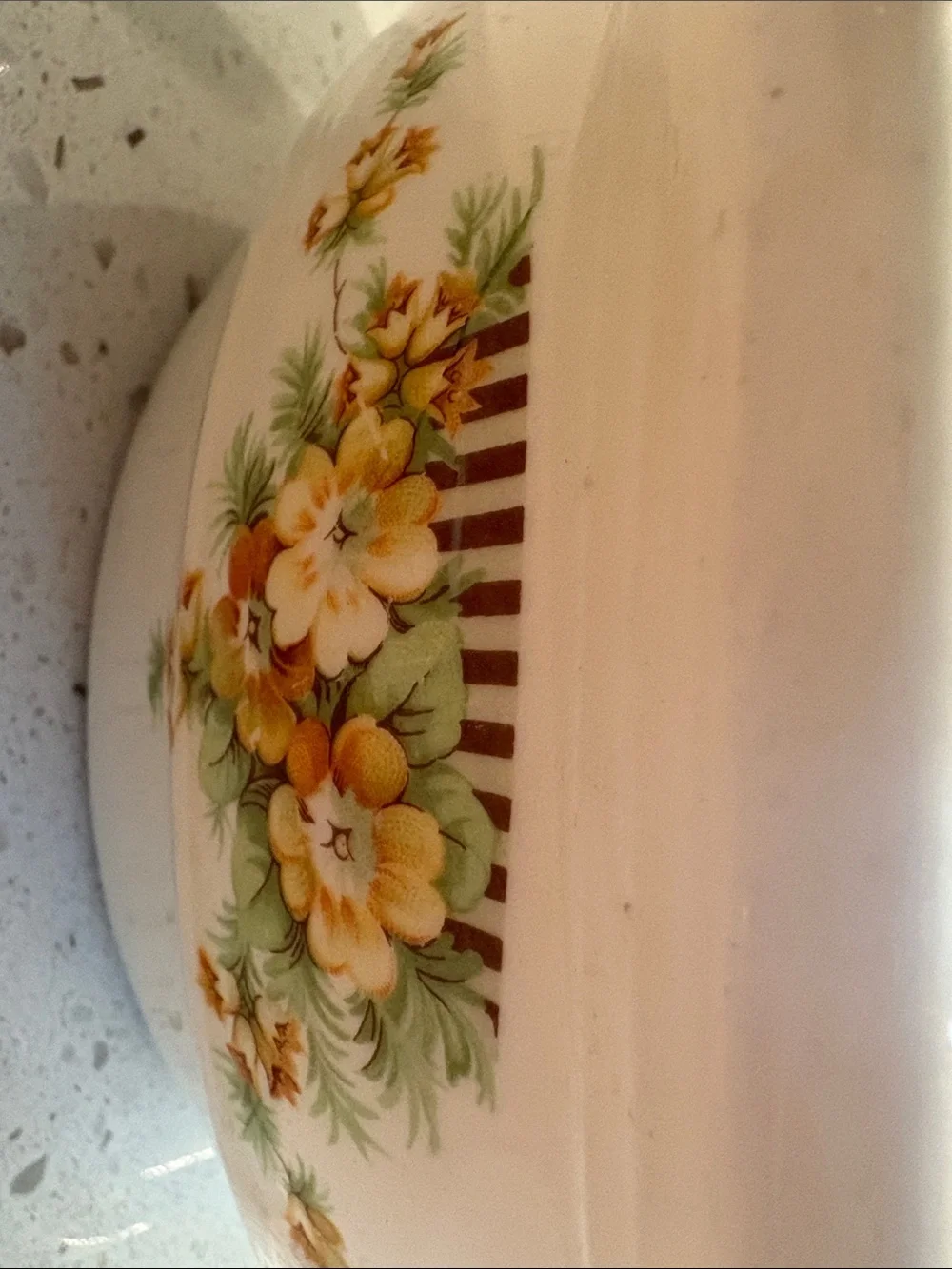 Vintage Bak-Serv Cream Ceramic Serving Bowl - Oven Proof